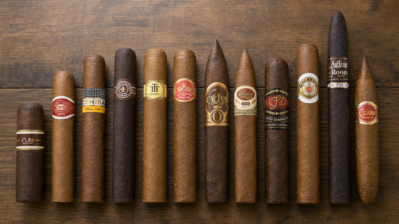 Decoding the Menu: Understanding Cigar Strength, Size, and Shape
